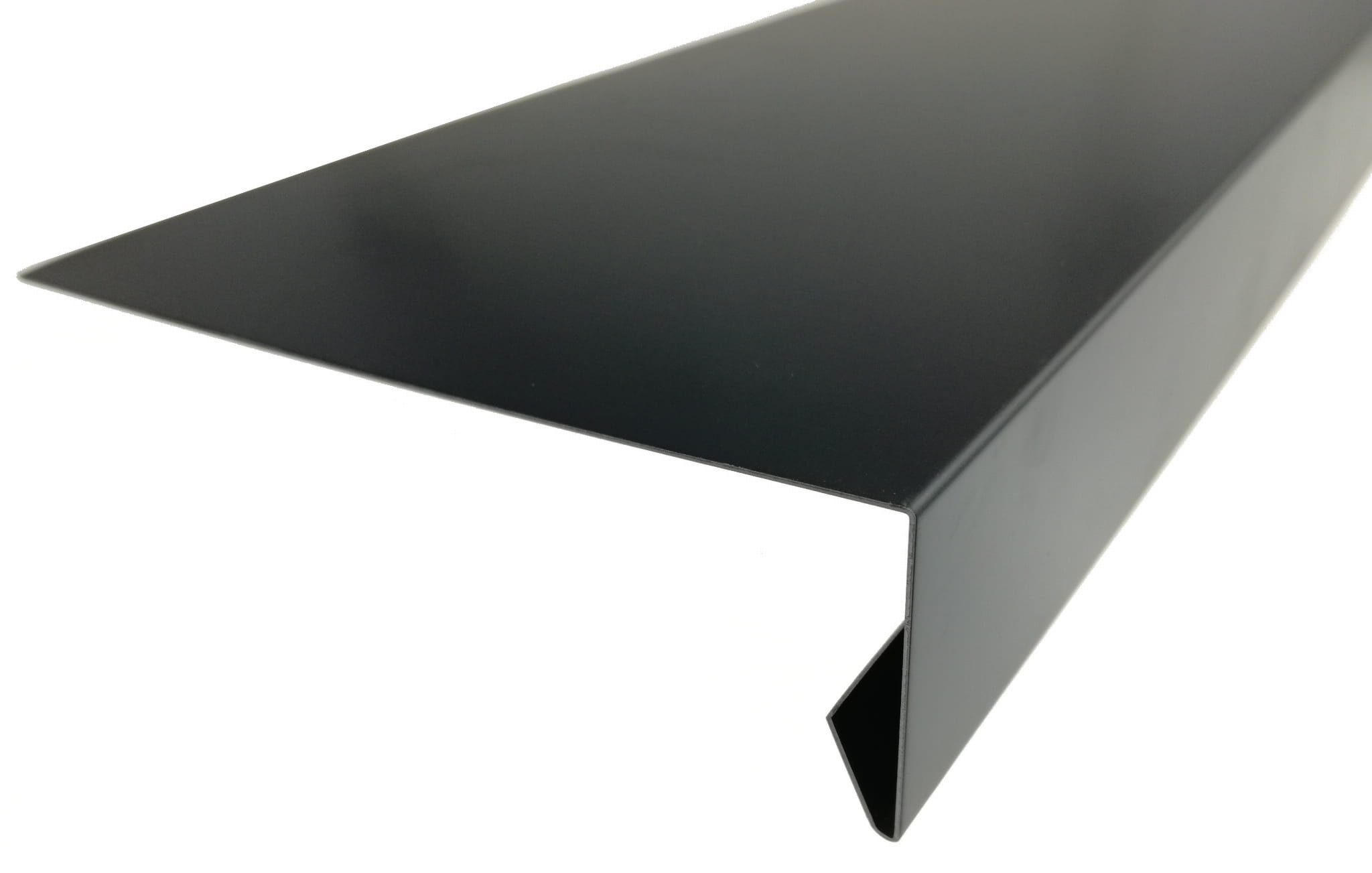 Profil balkonowy okapowy aluminiowy AVZ Antracyt MAT 7016m, gr. 0,7mm 7cm 5cm AVZ-PROFIL-001-1218T 22006855879357
