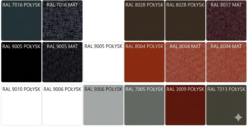 Profil balkonowy okapowy aluminiowy AVZ Antracyt MAT 7016m, gr. 0,7mm 7cm 5cm AVZ-PROFIL-001-1218T 22006855879357